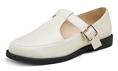 Image of FEVERSOLE Women's Fashion Dress Comfort Low Heel Office Penny Loafer Flats