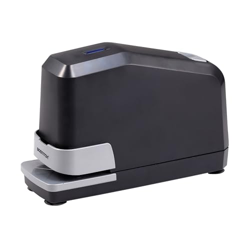 Bostitch Office Impulse Heavy Duty Electric Stapler Value Pack, 45 Sheet Capacity, Includes 5,000 Staples & Staple Remover, No-Jam, Faster Stapling, Black