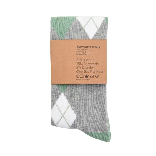 Fun Green Colorful Novelty Socks for Men for Dress Casual Formal Groomsmen Wedding, 2 Pack4