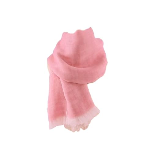 やわらかストール「オリジナル大判」桜色 約100×185cm