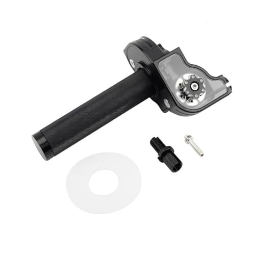 Poignée gaz torsadée moto et vélo universel en aluminium CNC pour guidon 22mm