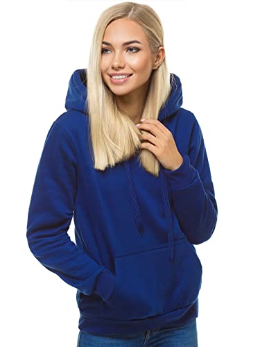 OZONEE Damen Kapuzenpullover Sweatjacke Sweatshirt Farbvarianten...
