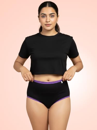 Image of superbottoms MaxAbsorb Period Underwear | India's 1st Period Panty Made with Bamboo Cotton | 8Hr Absorption | No Leaks, No Stains | Odour-Free, High Waist, Full Coverage