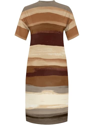Image of SUZONANA Plus Size Dresses for Curvy Women African Print American Dress Summer Outfits Casual Loose with Pocket