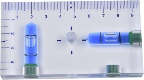 Niveau à bulle avec base magnétique double direction pour éviter les mesures de travers