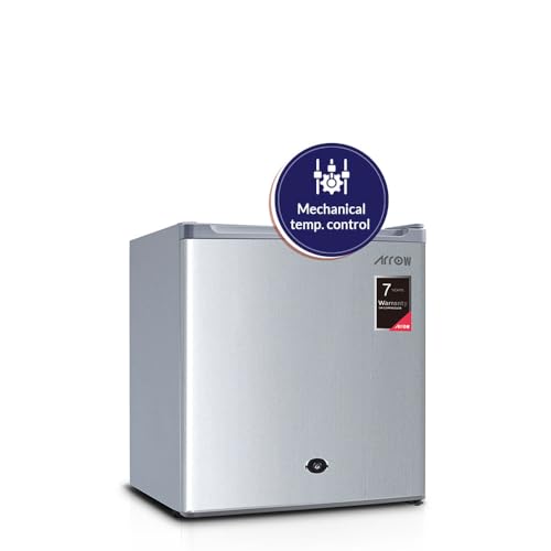 Arrow Mini Refrigerator 1.6 Feet, Silver, RO1-69LS