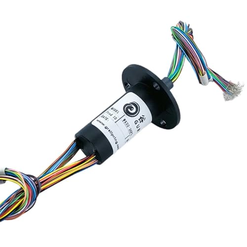 Bague collectrice microconductrice rotative 36 canaux pour signaux stables - 5