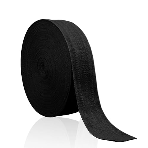 Cinta de Tela para Coser 25mm 45m Cinta Sarga Algodon Bies Costura por Metros para Una Amplia Variedad de Tela y Banderines