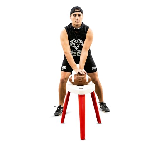 Gamebreaker QB-TEE - Football Quarterback Training Tee with Programmable Timer, Loud Indoor/Outdoor...