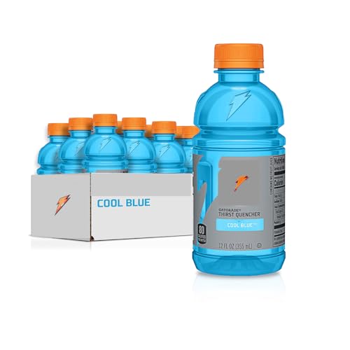Gatorrade Thirst Quencher Cool Blue Drink Bottles 591ml (6 x Bottles)