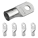 SELTERM 5 Pack 2/0 Gauge 2/0 AWG 5/16" Stud UL Marine Grade Ring Terminal Lugs Battery Cable Tinned Copper Eyelets