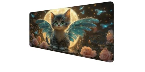 Tapis de Souris XXL Gaming RêVe Mouse Pad Antidérapant Desk Mat pour PC