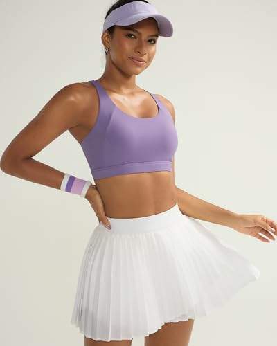 Image of RUNNING GIRL Sports Bra for Women High Support, Molded Cup High Impact Sports Bras for Women with Sewn in Pads