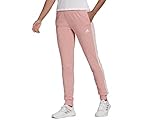 Tela suave adidas W 3S SJ C PT Pants, Women\'s, Wonder Mauve/White, L