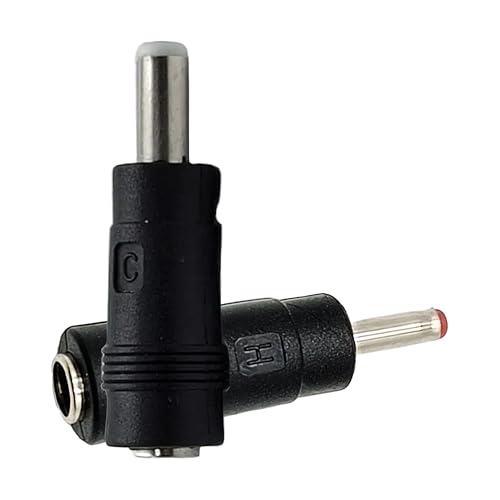 MaisonUp | DC Cable Combo Pack - 1 DC Cable (5.5 x 2.1 MM Male to Male) & 2 Adapters (Female 5.5 x 2.1 mm to Male 5.5 x 2.5 MM and Male 3.5 x 1.35... - Image 3