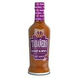 Sweet & Spicy Agave Hot Sauce by Tabañero | All Natural, Gluten Free, Low Sodium, Vegan, Kosher | Ma