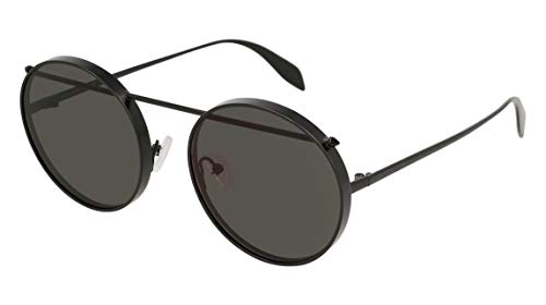 Preisvergleich Produktbild Alexander McQueen Sonnenbrillen (AM-0317-S 002) schwarz matt - grau