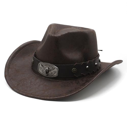 Chapeau de cowboy pour adulte idéal pour vos soirées à thème country et bals festifs