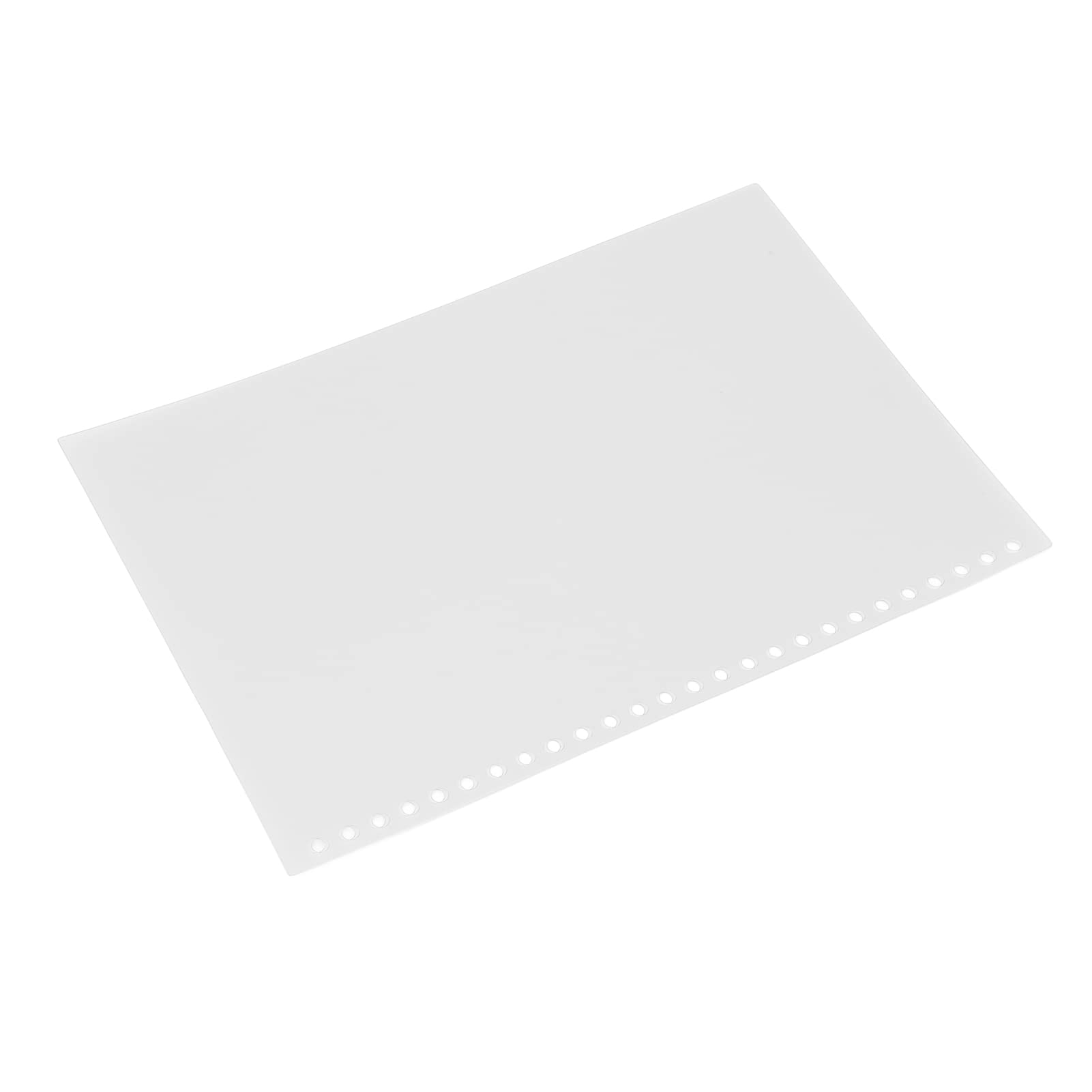 50er-Pack B5-Berichtshüllen mit 26 Löchern, Transparent, Mattiert, PP-Kunststoff-Binderhüllen, Bunte Buchumschläge – Langlebige und Stilvolle Präsentationslösung für Büro und