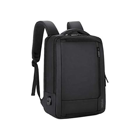 unycos - Mochila Maletín Casual para Portátil con Puerto USB Cover