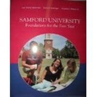 Samford University Foundations For The First Year 0536271216 Book Cover