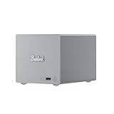 Beelink Mini PC, ME Pro 2 Hard Drive Bays NAS Intel N95 12G LPDDR5 128G SSD, 3 x M.2 SSD Slots, Dual LAN/File Server/NAS Storage/Network Attached Storage/Private Cloud/Network Storage