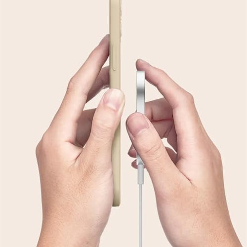 Coque aimantée iPhone 14 Pro Max blanche anti-choc silicone - 2