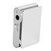 Mini Player, Portable MP3 Player Aluminum Alloy Digital Media Player MiniMP3 BackClip Player with Earphone and USB Cable(Silver)