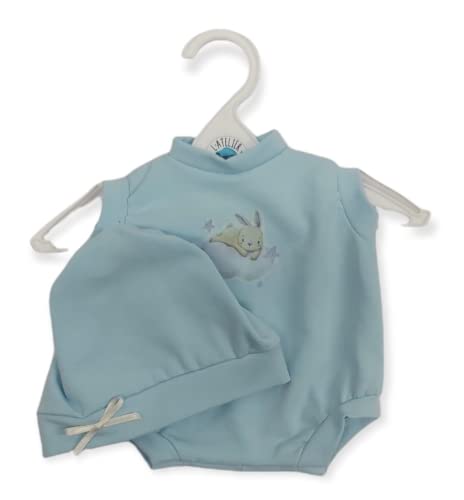 Body Mas Bonnet uni Bleu vêtement naissance coton bébé