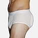 ButtboosterLLC.com Briefs- Men's Padded Butt Lifter Shaper Seamless Body Shaper Underwear BWM White Medium