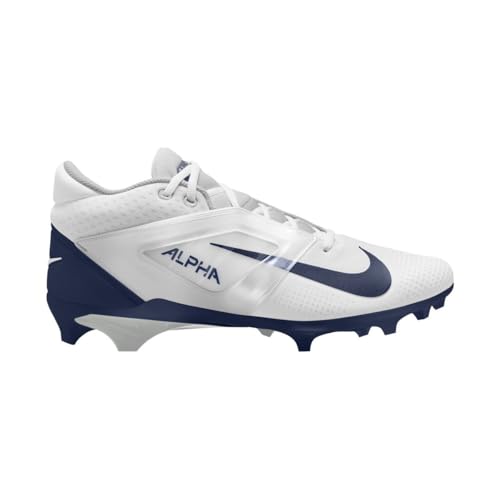Image of Nike Alpha Menace 4 Elite Football Cleats (FD7036-600, University Red /Team Red /Black /White)