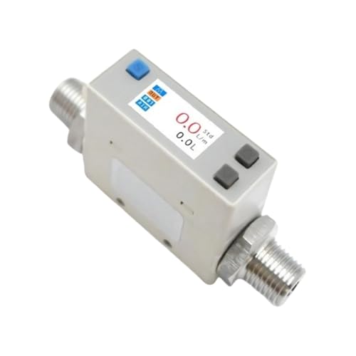 AFM0702-2L/min エアフローセンサー、小型デジタル流量計、R1/4ネジ(AFM0750-50L/min)