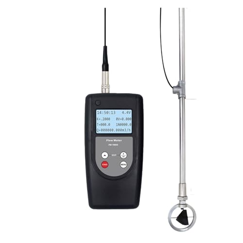 Medidor de flujo digital FM-100V5 con sensor de alta sensibilidad