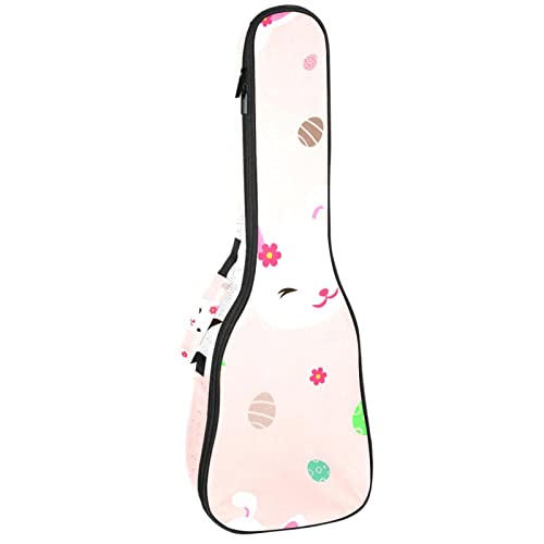 Housse pour ukulélé ténor soprano de concert et ukulélé ténor Rose 53/58/66 cm d’épaisseur - Les Beatles, Paul McCartney, John Lennon, RIngo Starr, George Harrison Housse pour ukulélé ténor soprano de concert et ukulélé ténor Rose 53/58/66 cm d'épaisseur