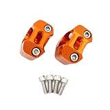 Motorcycle Handlebar clamp Riser Handlebar Fat Bar Risers Mount Clamp Adaptor 22MM to 28MM for Pit for Dirt for Bike Motorcycle for MX for ATV
