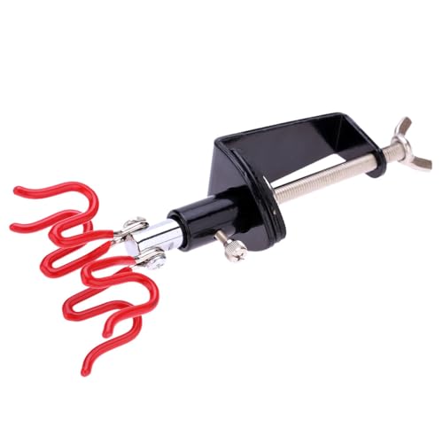 Suporte universal para aerógrafo com suporte para aerógrafo comporta até 2 pistolas de pulverização