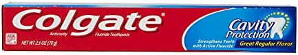 Colgate Cavity Protection Toothpaste, Regular, 2.5 oz, 24 ct image 2