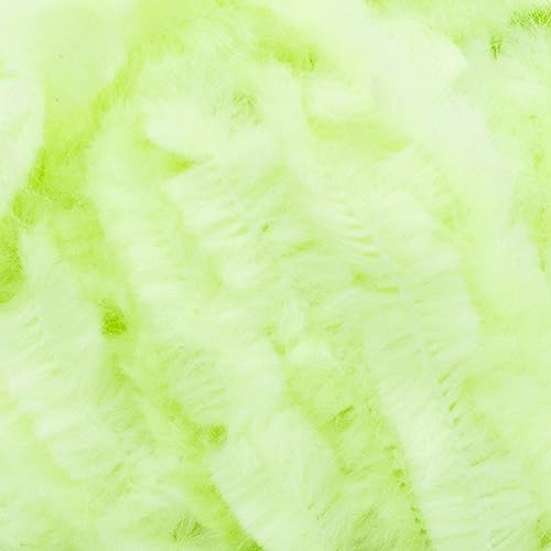 Lion Brand Yarn DIY Glow Chenille hilo voluminoso paquete de 3 para tejer 3