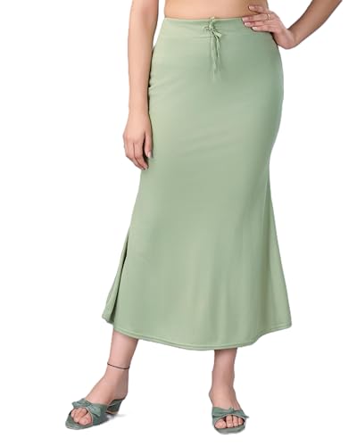 Image of LADLA FASHION] Women's Saree Shapewear - Mermaid Cut Saree Shaper Petticoat with Side Slit,