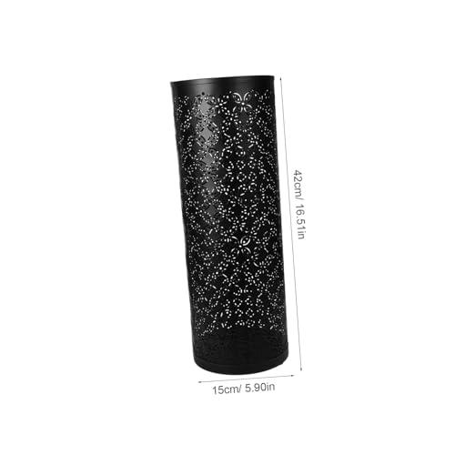 Porte-parapluie métal TOPBATHY design industriel chic et robuste - 3