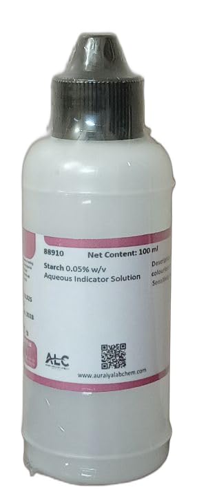 ALC Starch 0.05% w/v Aqueous Indicator Solution, 100 ml, Laboratory Reagent, Product Code 88910-picture-10