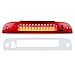 LED 3rd Brake Light for 2002-2010 Ford Explorer, Third Centre High Mount Cargo Lamp Assembly (Red Lens)