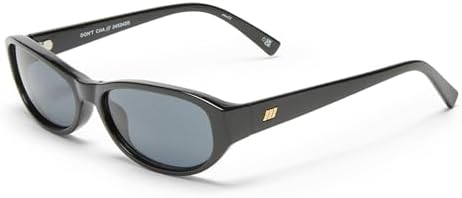Le Specs Don't Cha Sunglasses for Women and Men Y2K Style Oval Su...