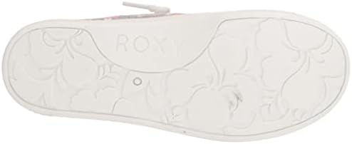 Roxy Girls Rory Slip on Sneaker Shoe, Asphalt Grey 233 Exc, 3 Big Kid | Image 3