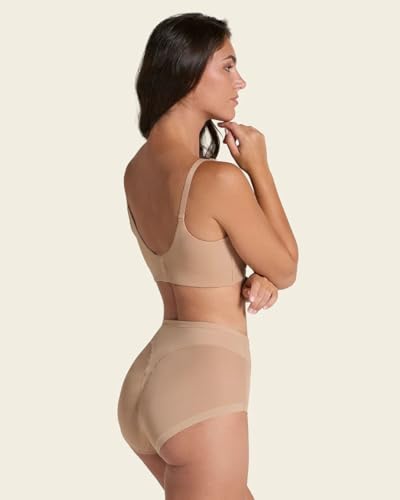 Image of Leonisa Invisible Shapewear Panties, High Waisted Tummy Control Women's Underwear