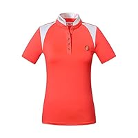 Kerbl 3223335 Covalliero Frühjahr/Sommer 2021 Wettbewerb Hemd für Kinder, Koralle, Größe 140/146, 40 Stück