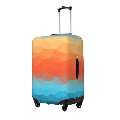 Housse élastique valise XL noire lavable protection extensible bagage à main motif dégradé