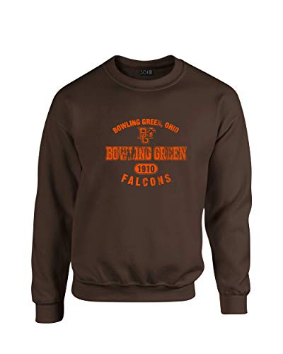 Sudadera de cuello redondo SDI Collegiate diseño vintage americano y tejido 50/50