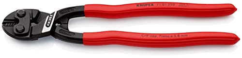 KNIPEX CoBolt XL Kompakt-Bolzenschneider mit Kunststoff überzogen 250 mm, 71 01 250