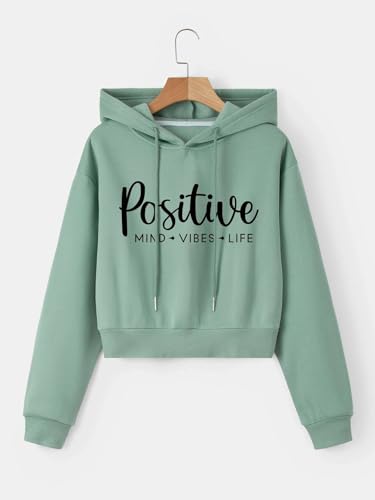 Image of TAGAS Women's Hoodies || Sweatshirt for Women ||Crop Hoodie || Girls Hoodie|| Women's Crop Hoodie|| Hoodie (WH-6005)